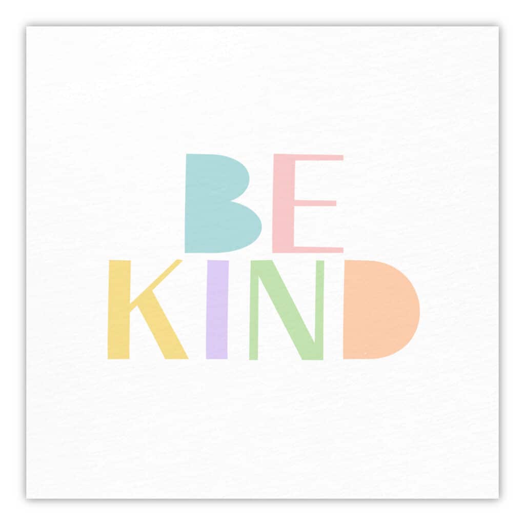 Be Kind Gallery-Wrapped Canvas
