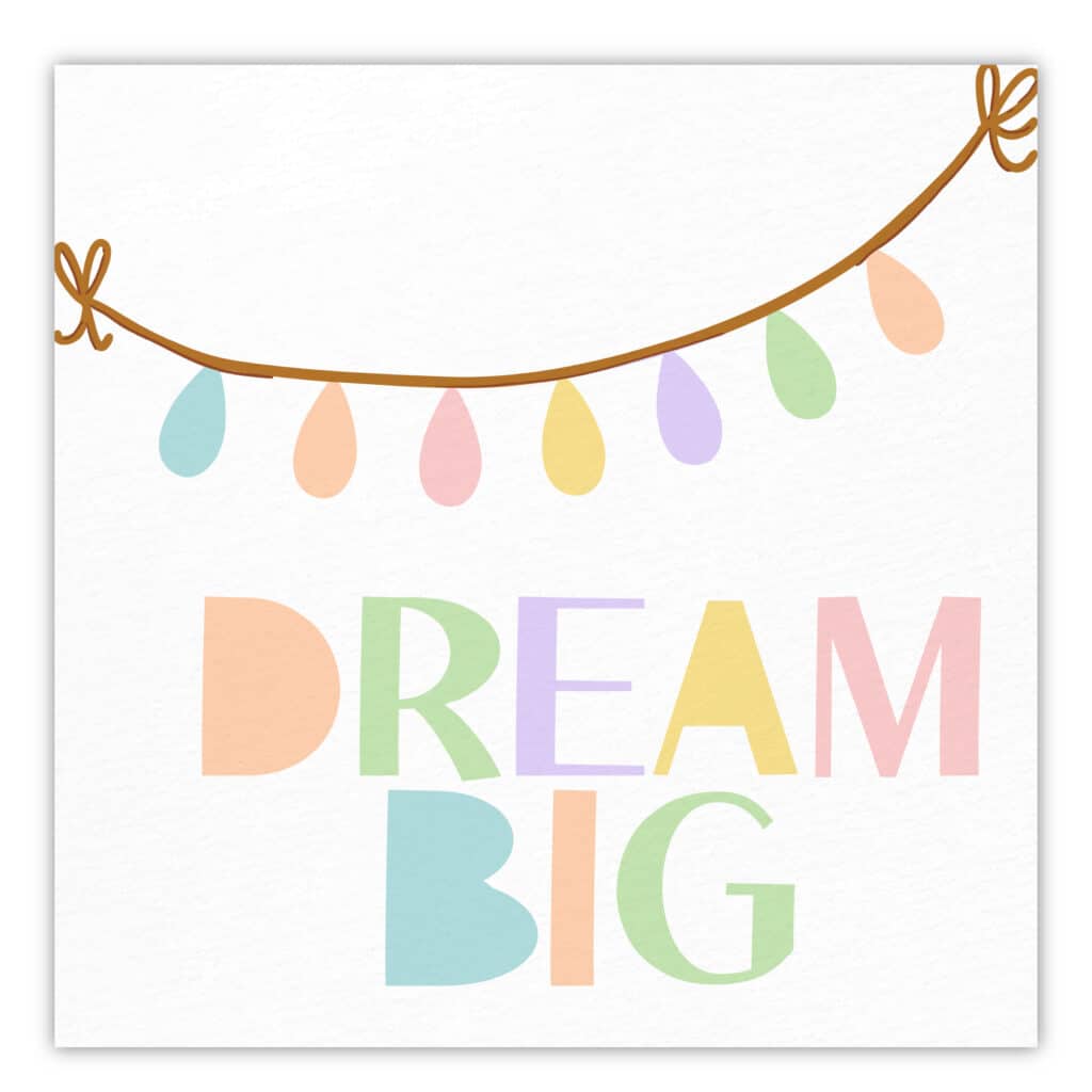 Dream Big Gallery-Wrapped Canvas