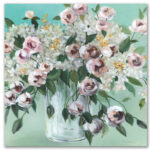 Vintage Blooms Gallery-Wrapped Canvas