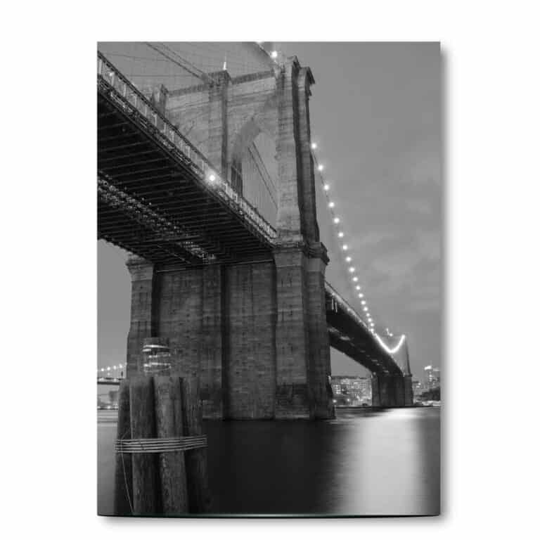 NYC Collection Brooklyn Bridge Shadow Acrylic Wall Art