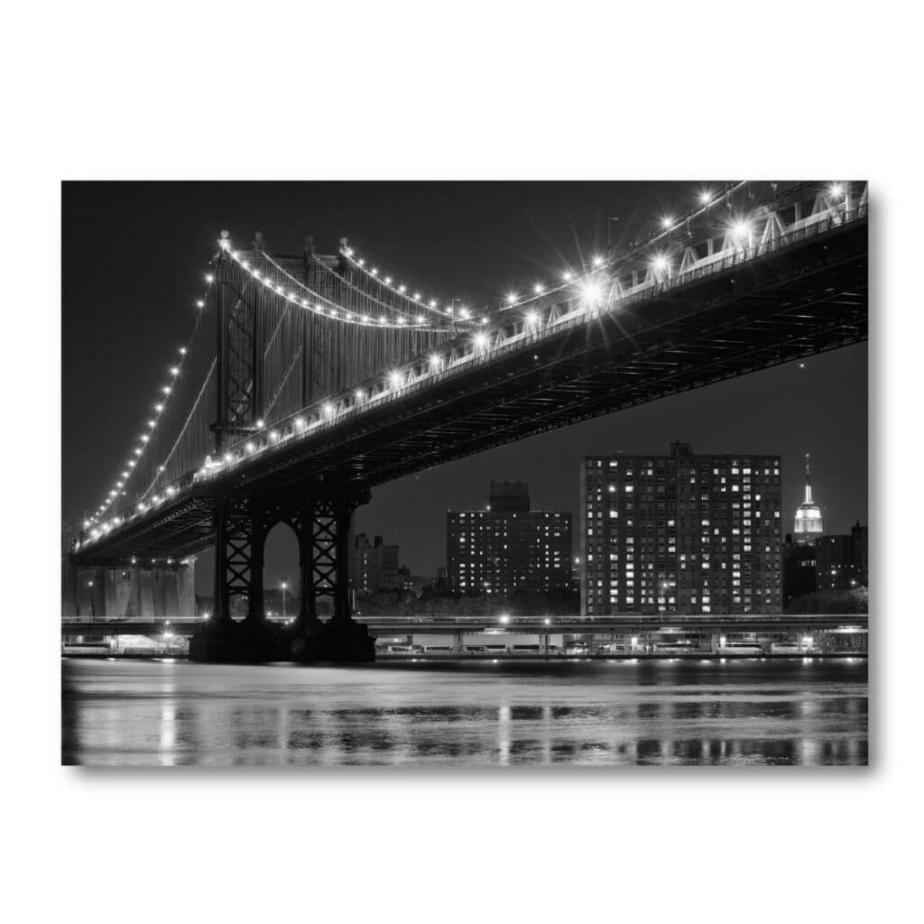 NYC Collection East River Lights 18″x 24″Acrylic Wall Art