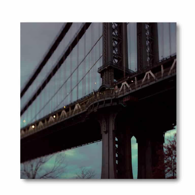NYC Collection Manhattan Bridge 24″x 24″ Acrylic Wall Art