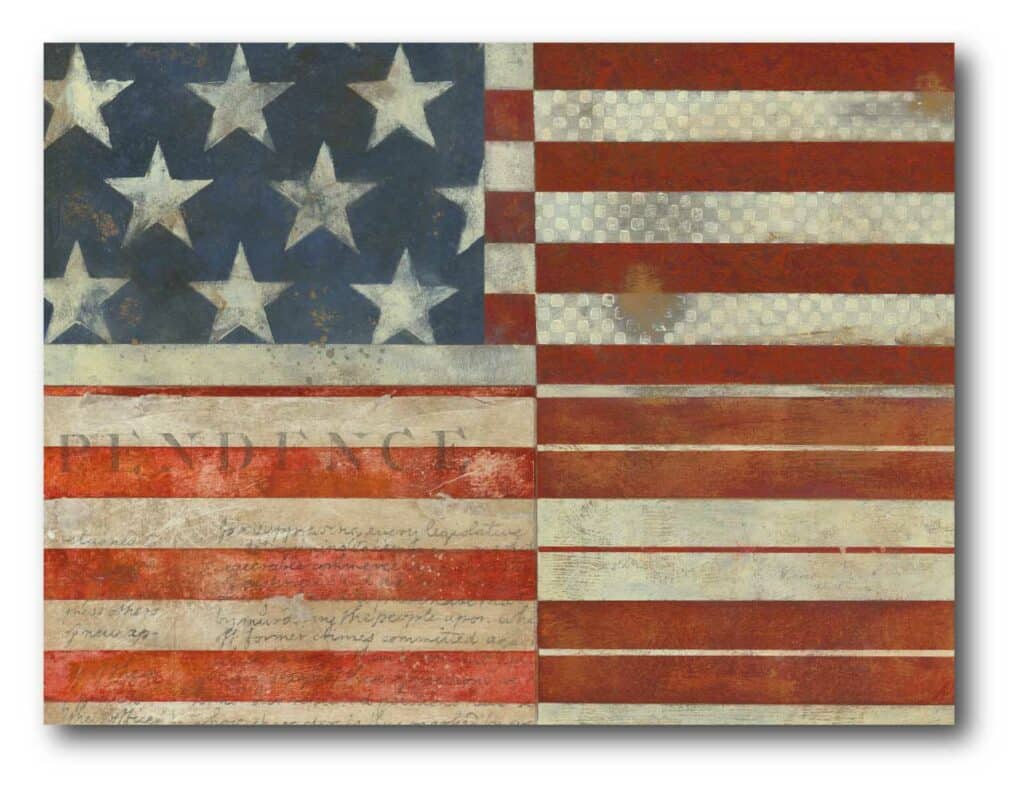 Flag of Independence Gallery-Wrapped Canvas