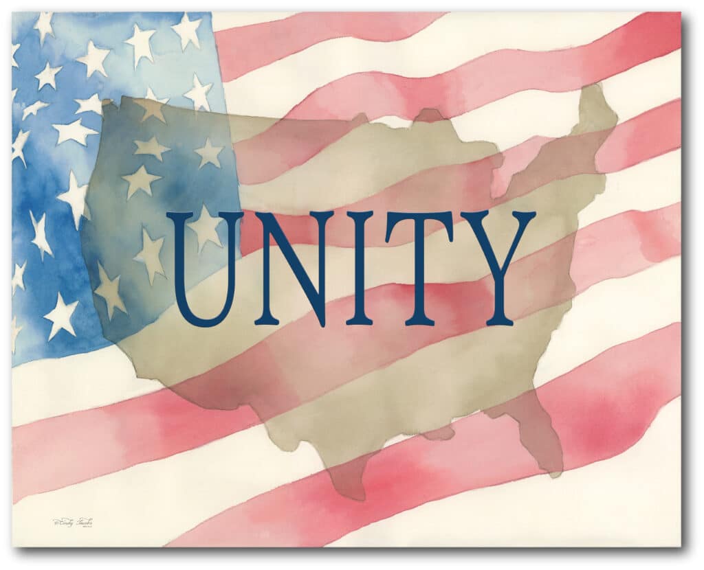 USA Unity Gallery-Wrapped Canvas