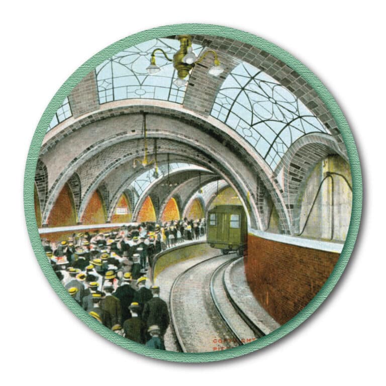 MTA Collection City Hall Loop Station NYC Postcard Artboard