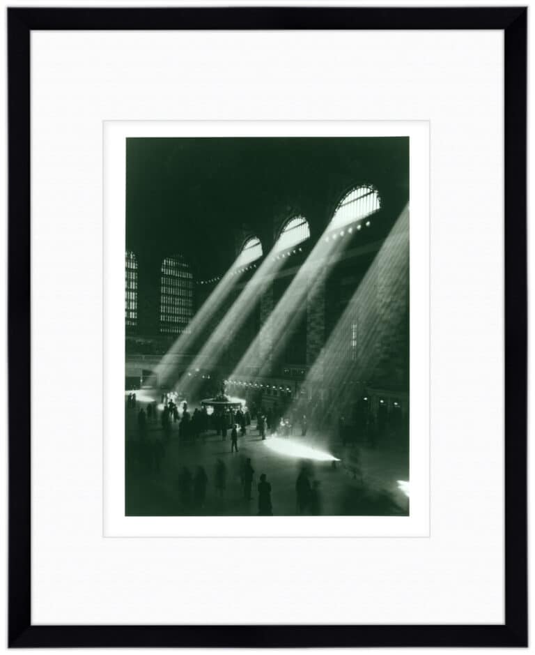 MTA Collection Grand Central Terminal vintage photo 16″x20″ Framed and Matted Art