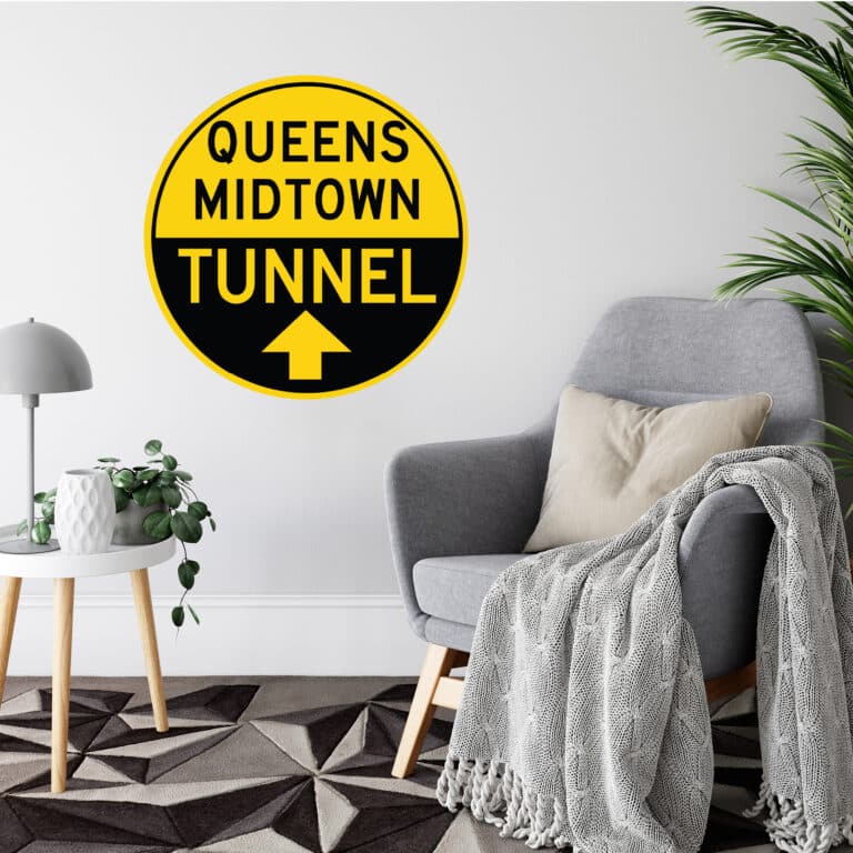 MTA Collection Queens Midtown Tunnel Gallery Art Decal