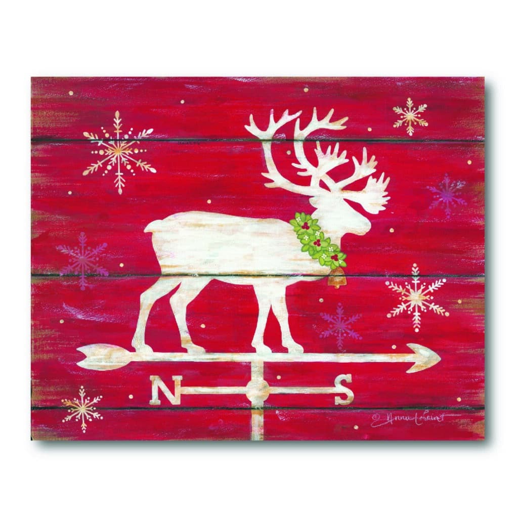Reindeer 14″x20″ Indoor/Outdoor Decorative Tray