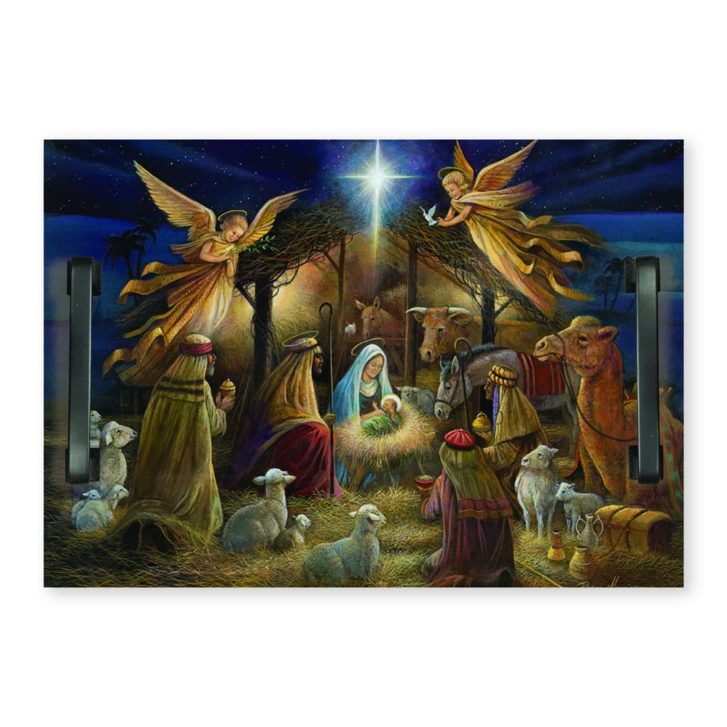 Nativity 14″x20″ Indoor/Outdoor Decorative Tray
