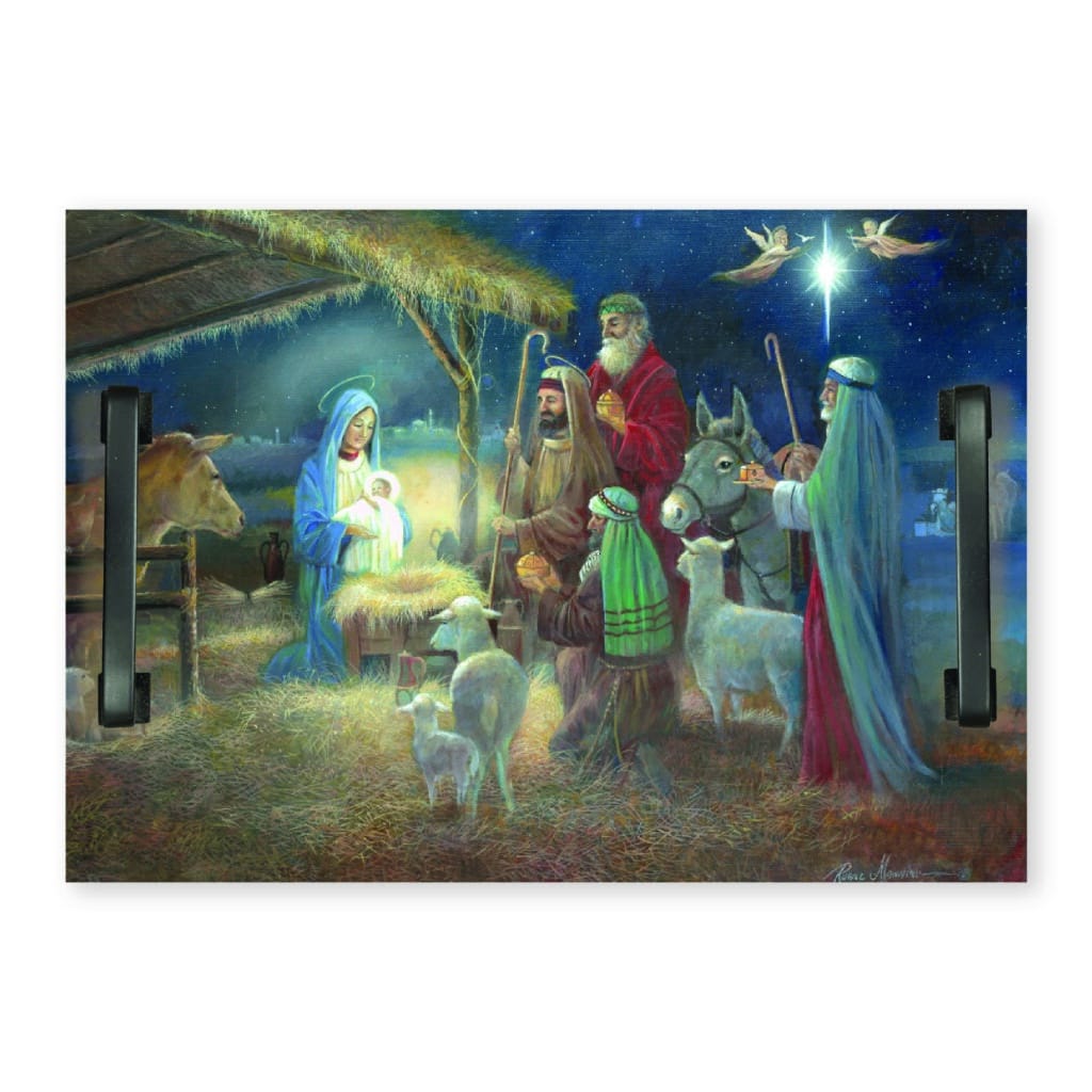 A Child Is Born 14″x20″ Indoor/Outdoor Decorative Tray