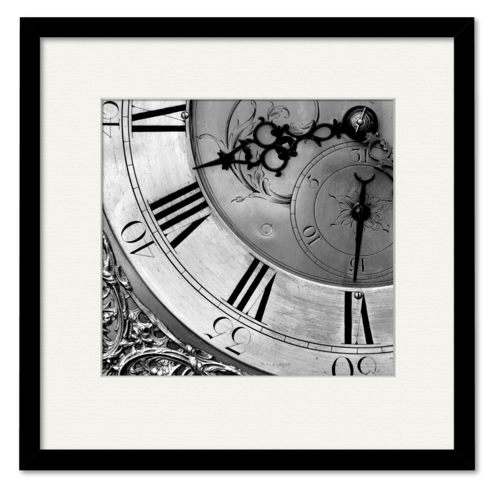 Clockwork II 16″x16″ Framed and Matted Art