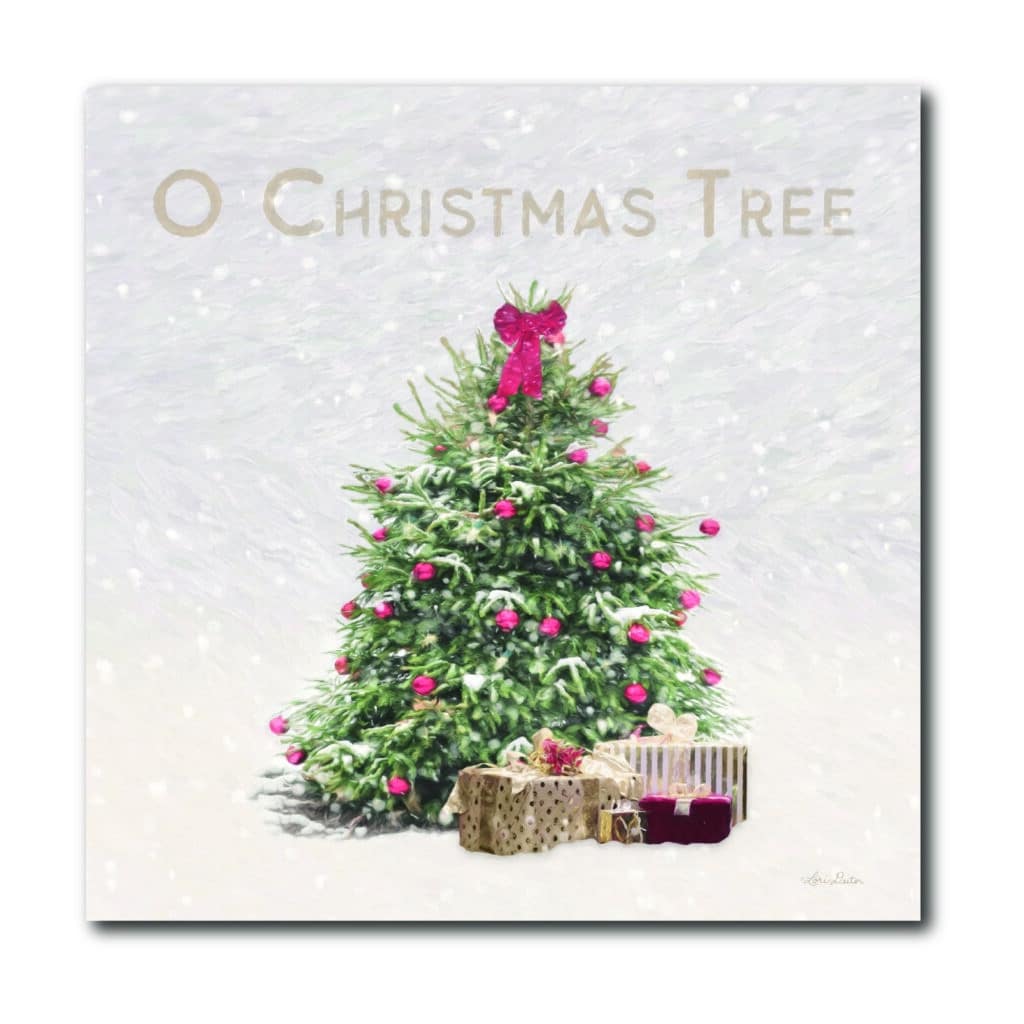 O Christmas Tree Gallery-Wrapped Canvas