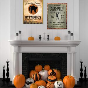 Zombie & Beyond! Gallery Art Fabric Wall Decals - 2 (12x18") Piece Set