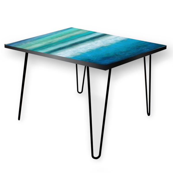 Aqua Tranquility Square 24"x24" Indoor/Outdoor Table - Image 5