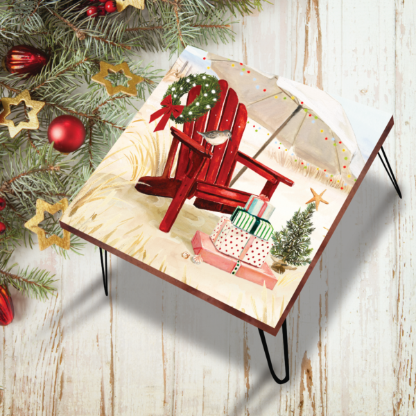 Christmas Coast II 24x24" Square Indoor/Outdoor Table