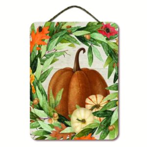 Gather Fall Wreath 12x16 Hanging Artboard with Twine