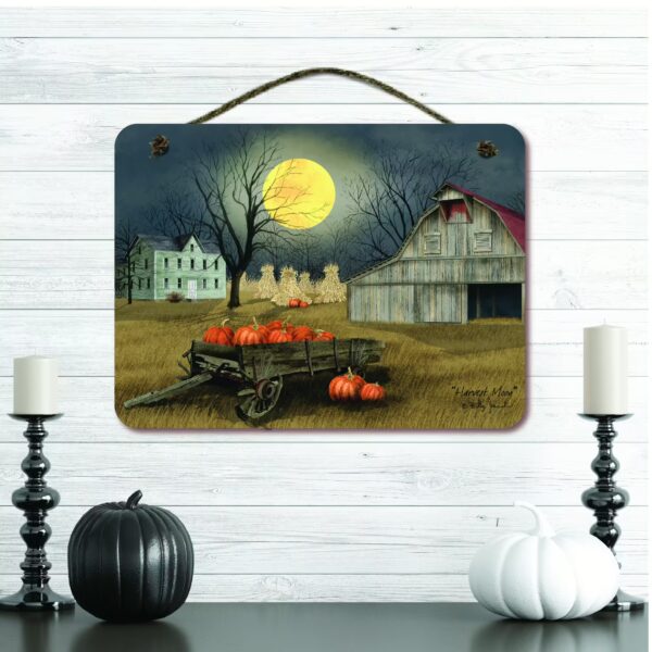 Harvest Moon 12x16 Hanging Artboard with Twine - Image 2