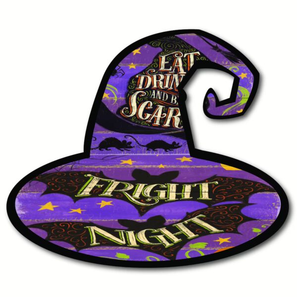 Fright Night III 15x15 Witches Hat Artboard