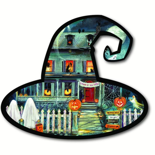 Haunted House I 15x15 Witches Hat Artboard