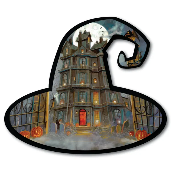 Haunted House II 15x15 Witches Hat Artboard