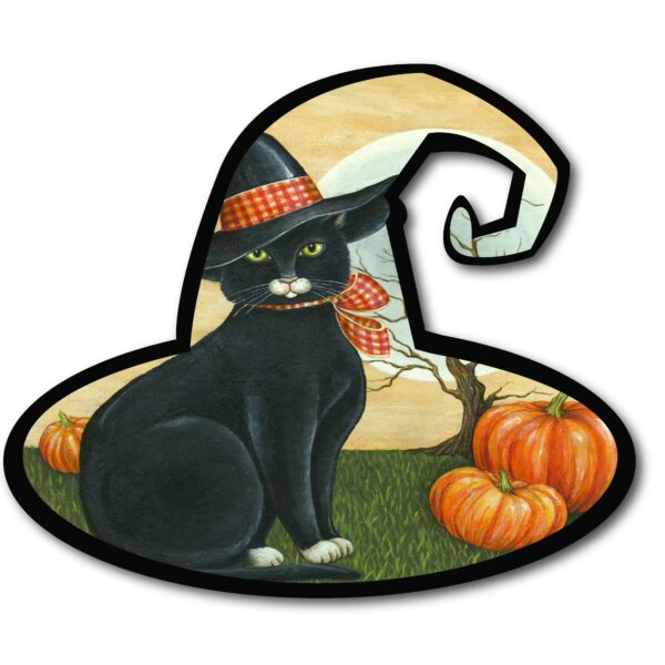 Pretty Kitty 15x15 Witches Hat Artboard