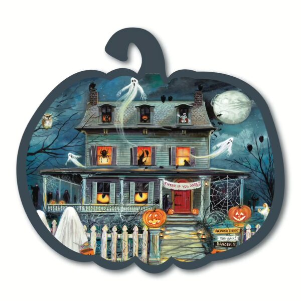 Haunted House I 12x12 Pumpkin Artboard