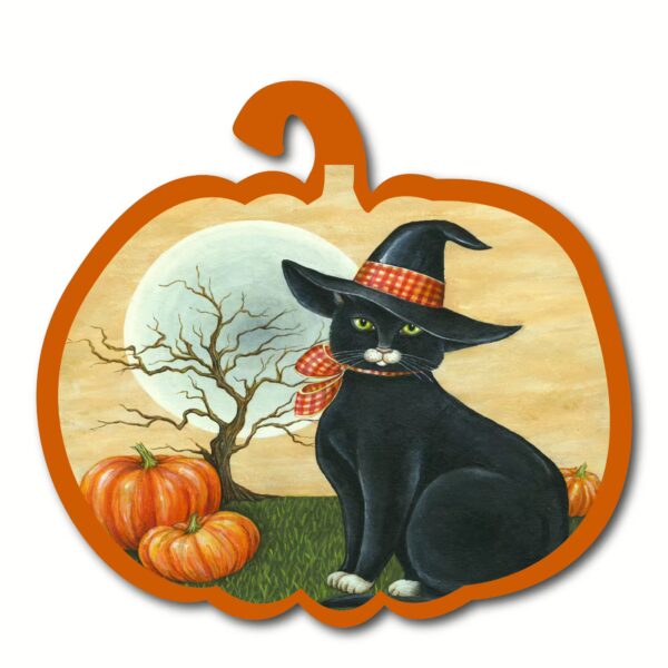 Pretty Kitty 12x12 Pumpkin Artboard