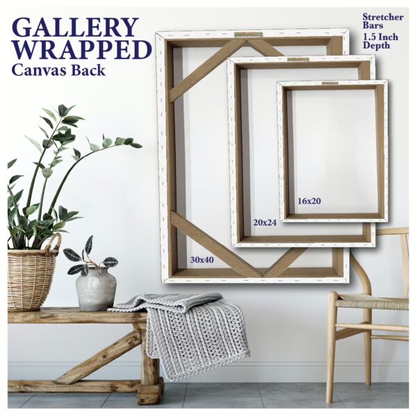 BOO! Gallery-Wrapped Canvas - Image 4