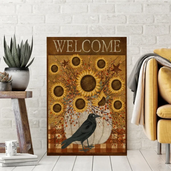 Sunflowers Bittersweet Gallery-Wrapped Canvas