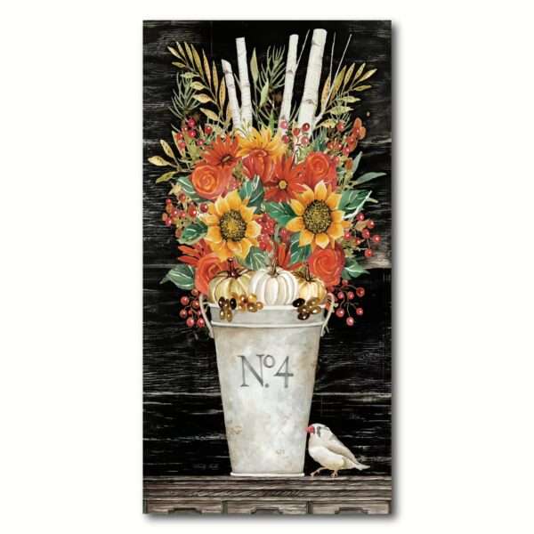 Autumn Arrangement I Gallery-Wrapped Canvas - Image 2