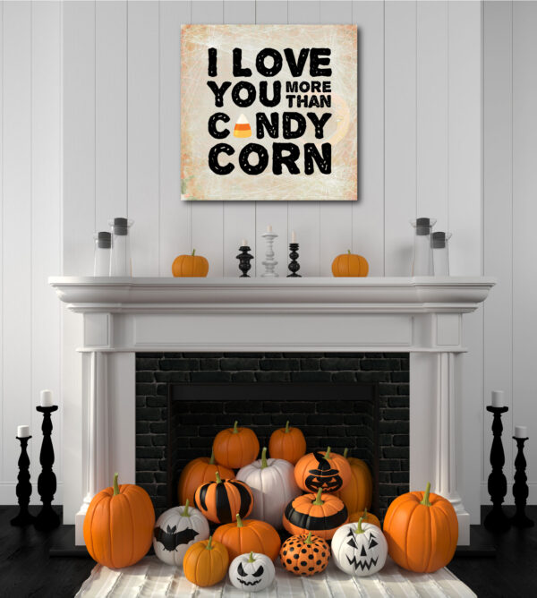 Candy Corn Gallery-Wrapped Canvas