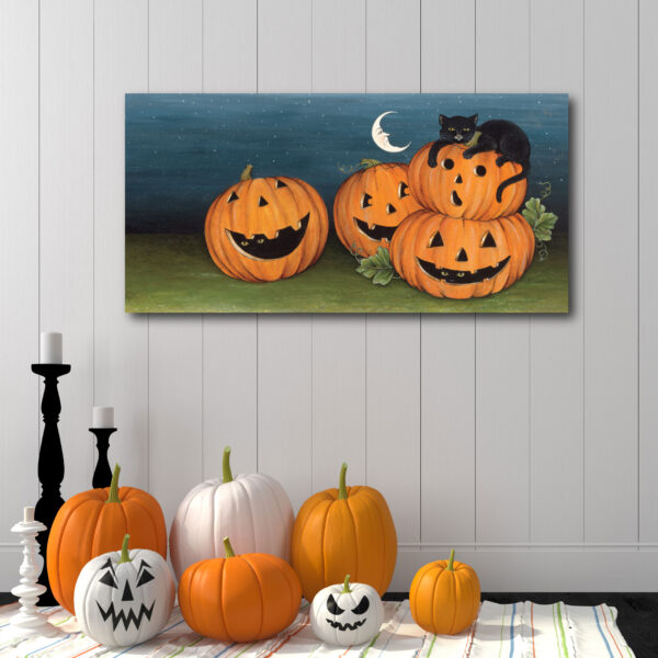 Pumpkin Patch Gallery-Wrapped Canvas