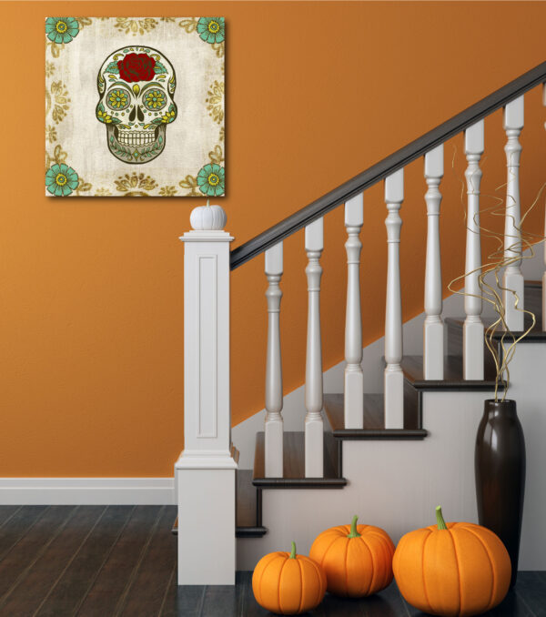 Day of the Dead III Gallery-Wrapped Canvas