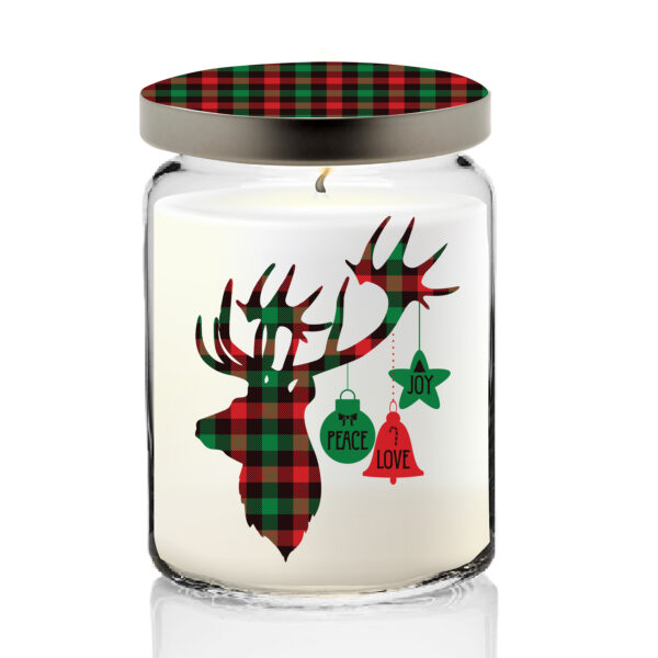 'Tis The Season Candle Collection ~ Baked Apple, Berry & Spice Pie 26oz Soy Candle Apothecary Jar with Decorative Tin Lid