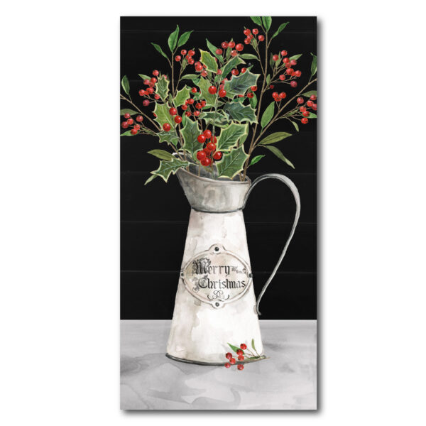 Christmas Berry Still Life Gallery-Wrapped Canvas