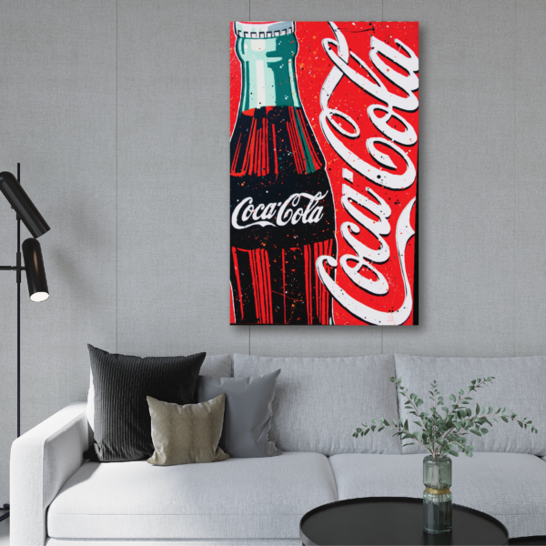 Robert Holton "Drizzles Studio" Coca-Cola II Gallery-Wrapped Canvas - Image 3