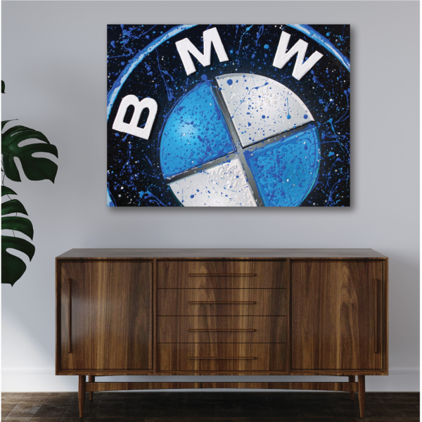 Robert Holton "Drizzle Studios" BMW Gallery-Wrapped Canvas - Image 3