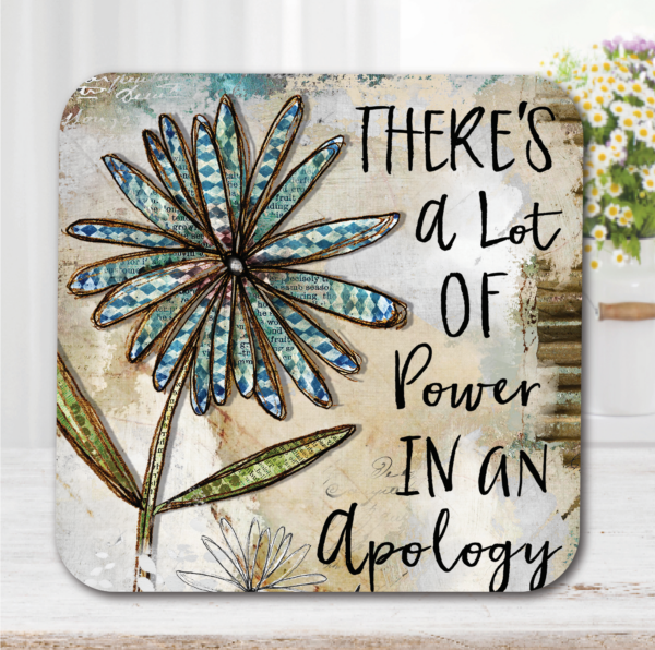 Jennifer Lambein 🌸Power in an Apology ~ Vanilla Bliss 20oz Soy Wax Candle & Artboard Lid Set - Image 2