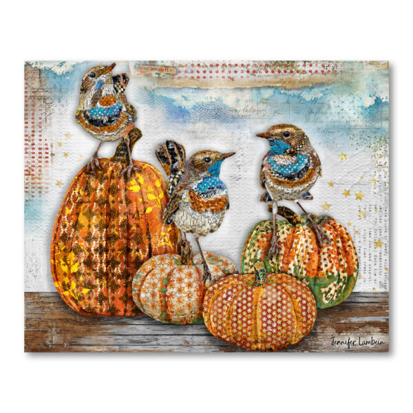 Jennifer Lambein ~ Autumn Shines Brightly Gallery-Wrapped Canvas - Image 2