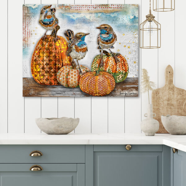 Jennifer Lambein ~ Autumn Shines Brightly Gallery-Wrapped Canvas - Image 3