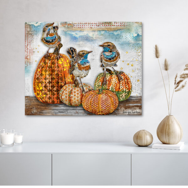 Jennifer Lambein ~ Autumn Shines Brightly Gallery-Wrapped Canvas