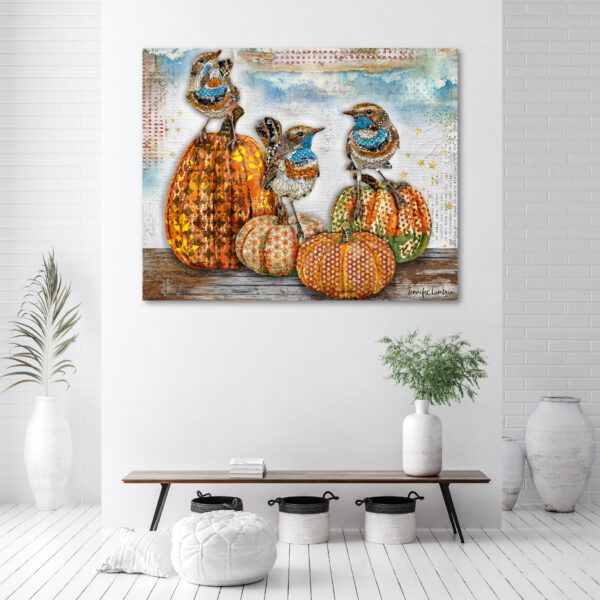 Jennifer Lambein ~ Autumn Shines Brightly Gallery-Wrapped Canvas - Image 4