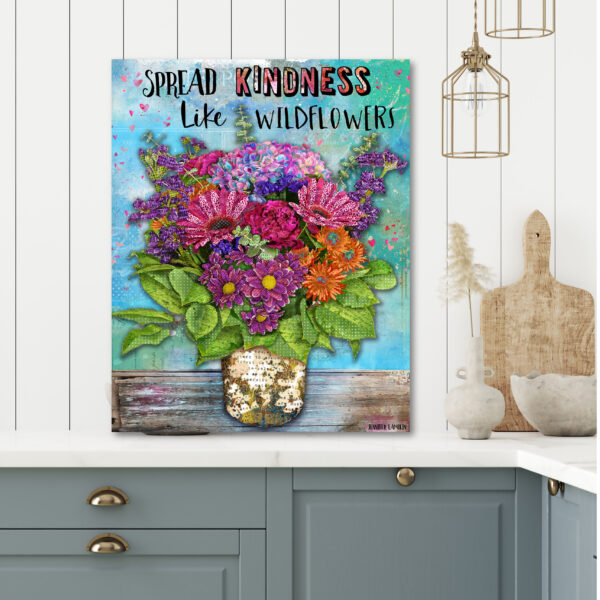 Jennifer Lambein ~ Spread Kindness Gallery-Wrapped Canvas - Image 3