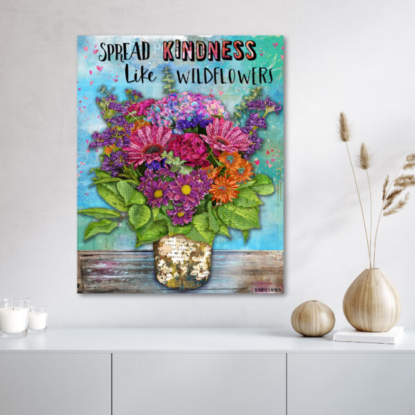 Jennifer Lambein ~ Spread Kindness Gallery-Wrapped Canvas - Image 4