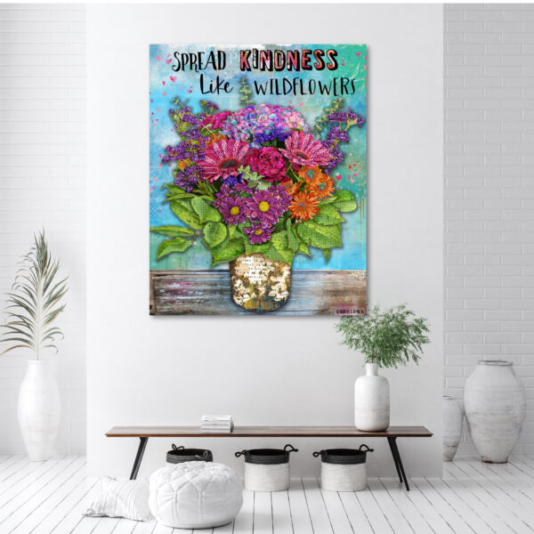 Jennifer Lambein ~ Spread Kindness Gallery-Wrapped Canvas