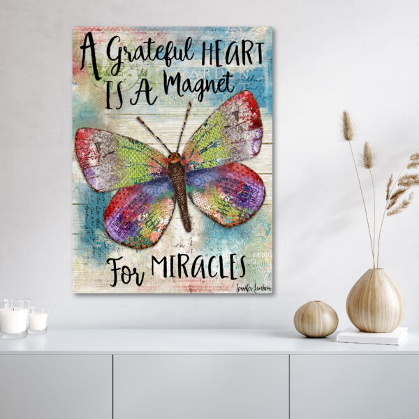 Jennifer Lambein ~ A Grateful Heart Gallery-Wrapped Canvas - Image 4