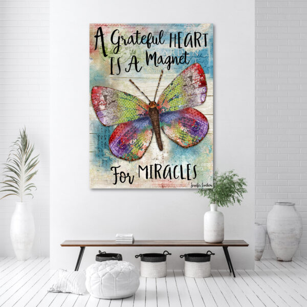 Jennifer Lambein ~ A Grateful Heart Gallery-Wrapped Canvas - Image 3