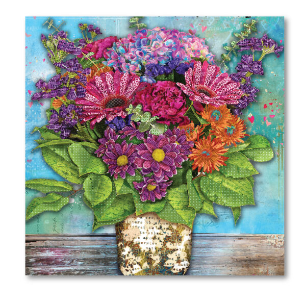 Jennifer Lambein ~ Bursting Bouquet Gallery-Wrapped Canvas - Image 2