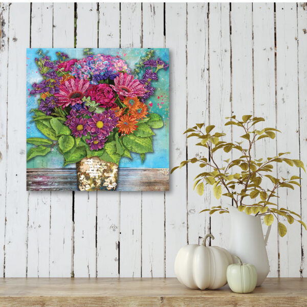 Jennifer Lambein ~ Bursting Bouquet Gallery-Wrapped Canvas - Image 3