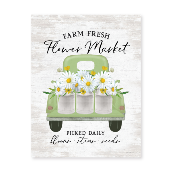 Carolina Cozy Pick 🐝🌺~Farm Fresh Flower Market Delivery 16x20" Wooden Wall Decor - Image 2